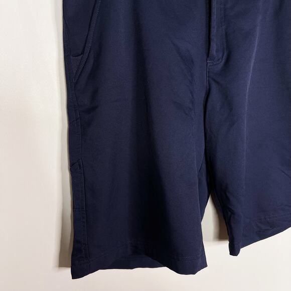 FILA Sport Mens 36 Navy Blue Golf Flat Front Chino Shorts Pockets Activewear - Picture 4 of 8